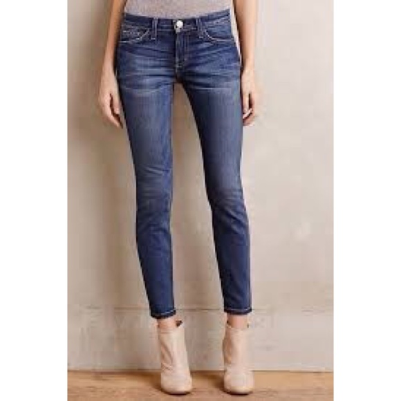 Current/Elliott Denim - Current/Elliot Stiletto Skinny Ankle Jeans Townie